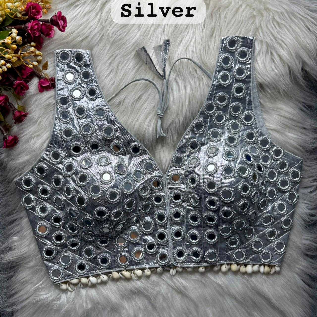 YNF Wholesale Poly Silk Blouse  | Surat Manufacturer