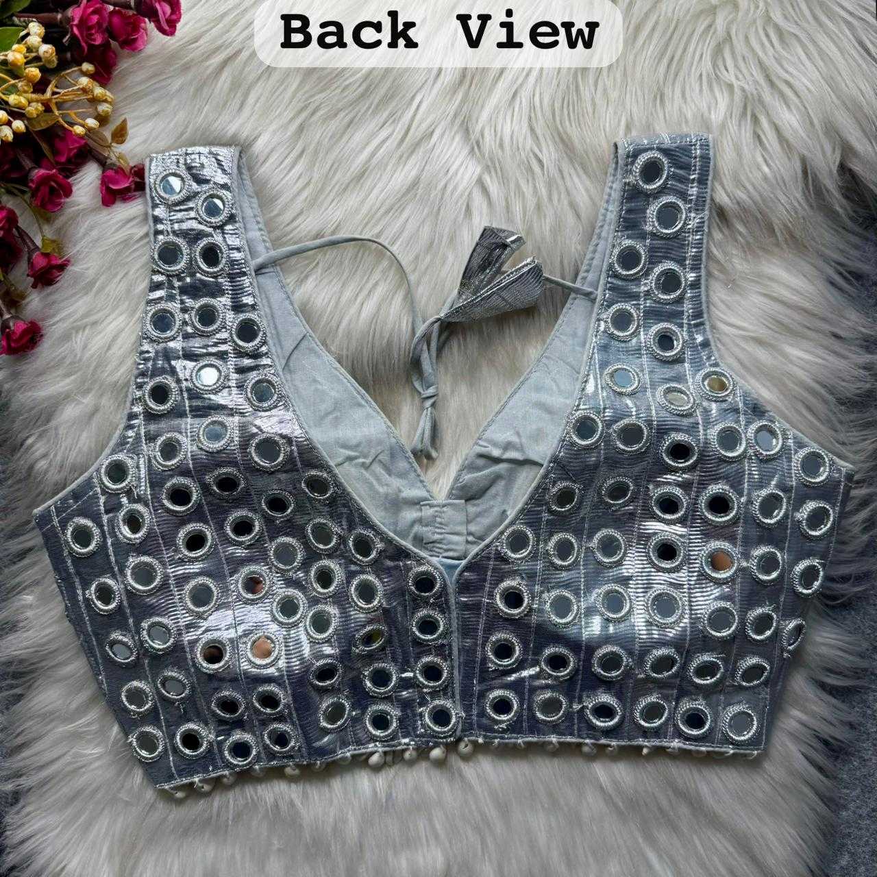 YNF Wholesale Poly Silk Blouse  | Surat Manufacturer