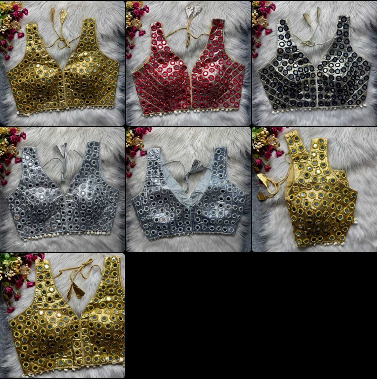 YNF Wholesale Poly Silk Blouse  | Surat Manufacturer