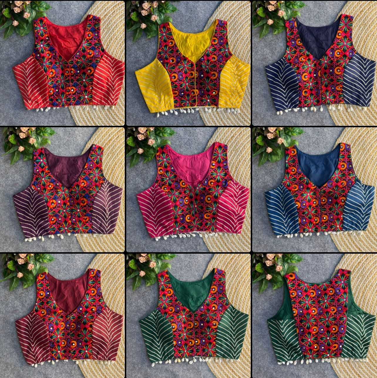 YNF Wholesale Silk Sleeveless Blouse  | Surat Manufacturer