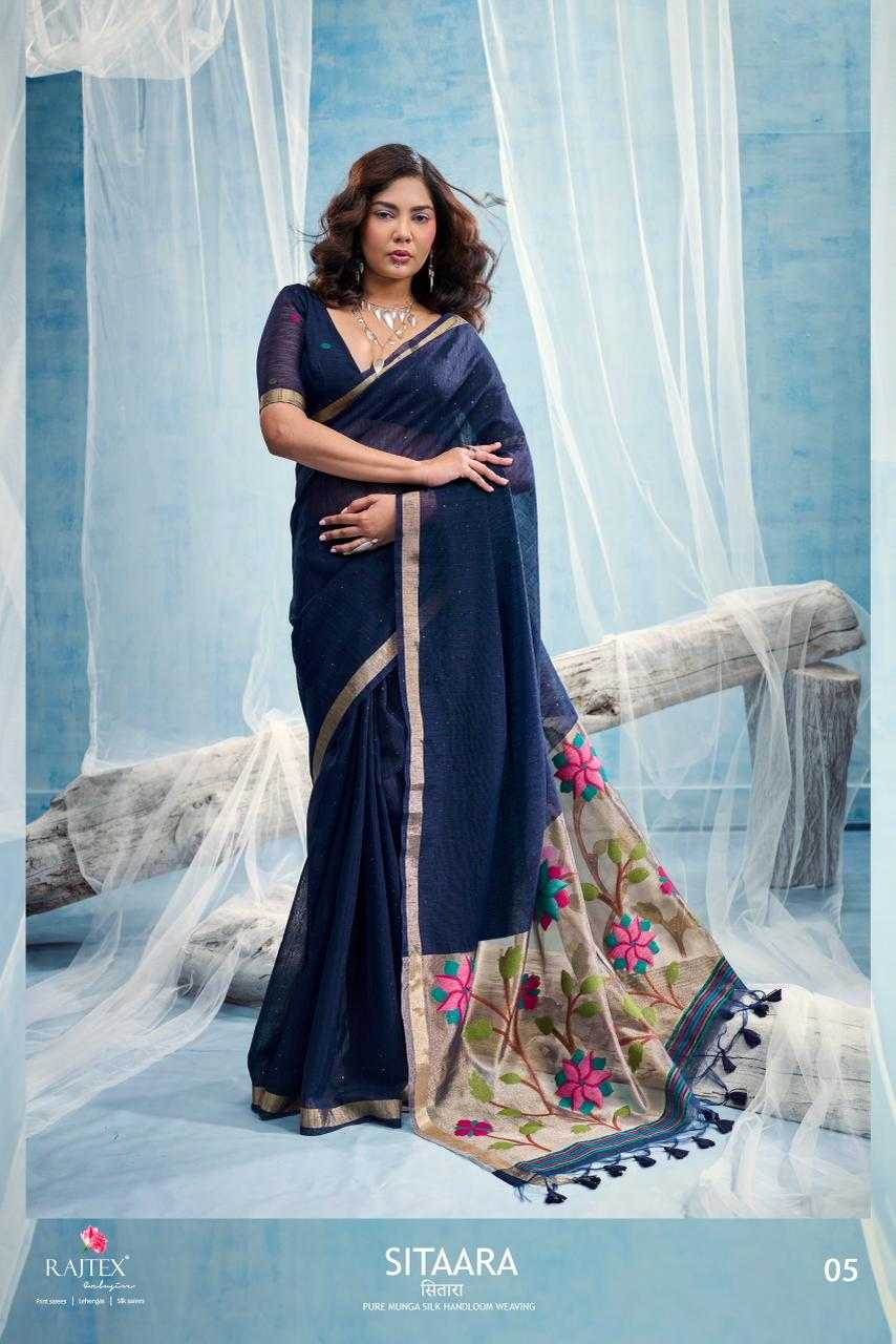 YNF Wholesale Soft Muga Silk Handloom Sarees  | Surat Manufacturer