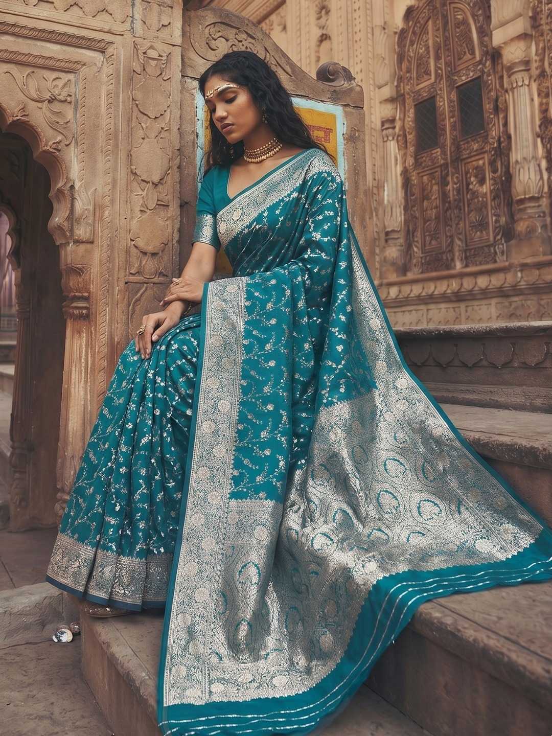 YNF Wholesale Art Silk Banarasi Silk Sarees  | Surat Manufacturer