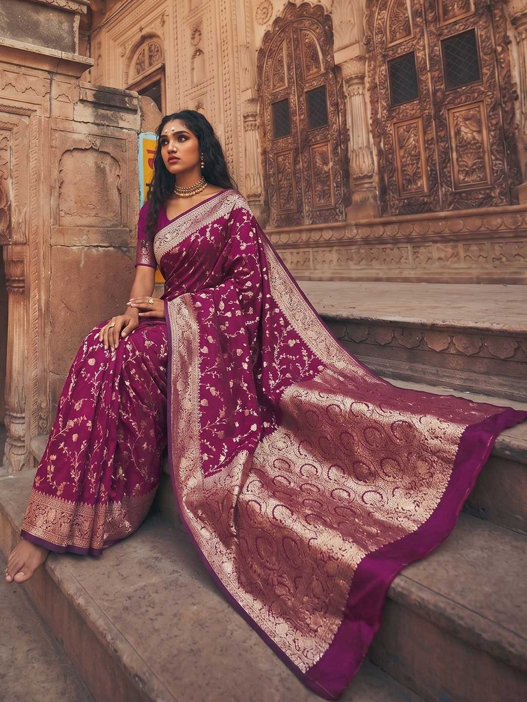 YNF Wholesale Art Silk Banarasi Silk Sarees  | Surat Manufacturer