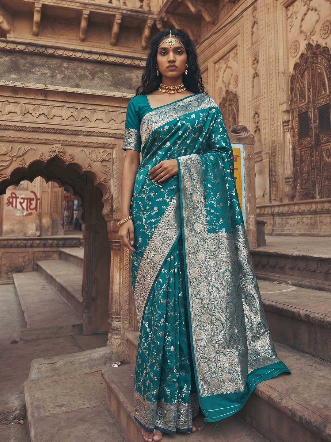 YNF Wholesale Art Silk Banarasi Silk Sarees  | Surat Manufacturer