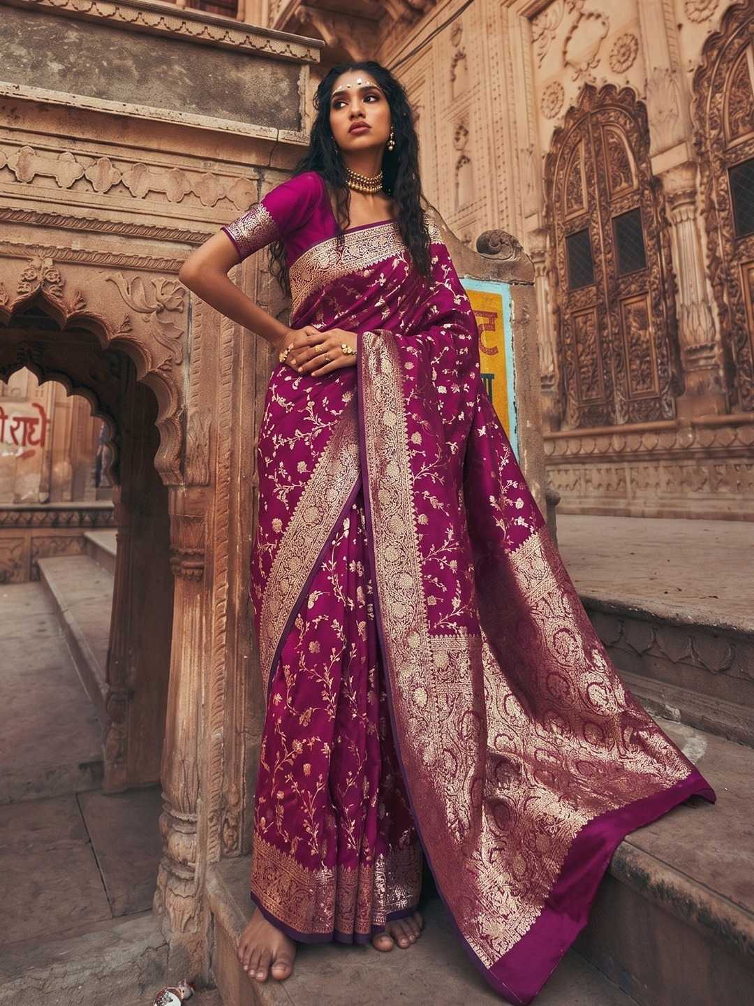 YNF Wholesale Art Silk Banarasi Silk Sarees  | Surat Manufacturer