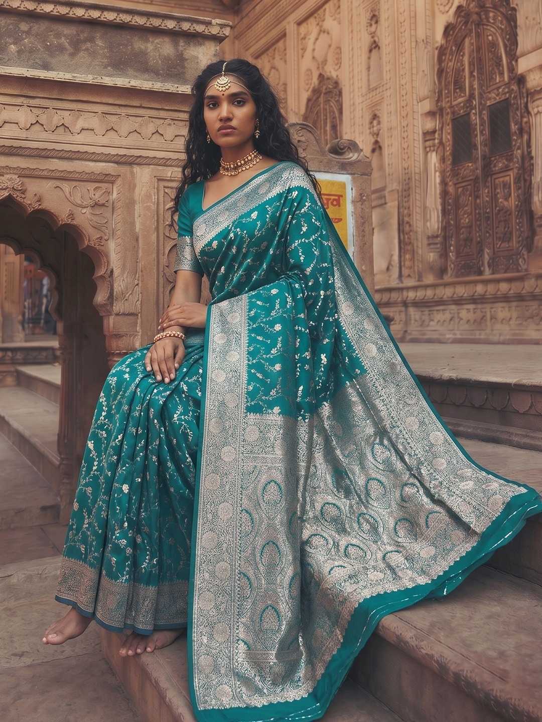 YNF Wholesale Art Silk Banarasi Silk Sarees  | Surat Manufacturer