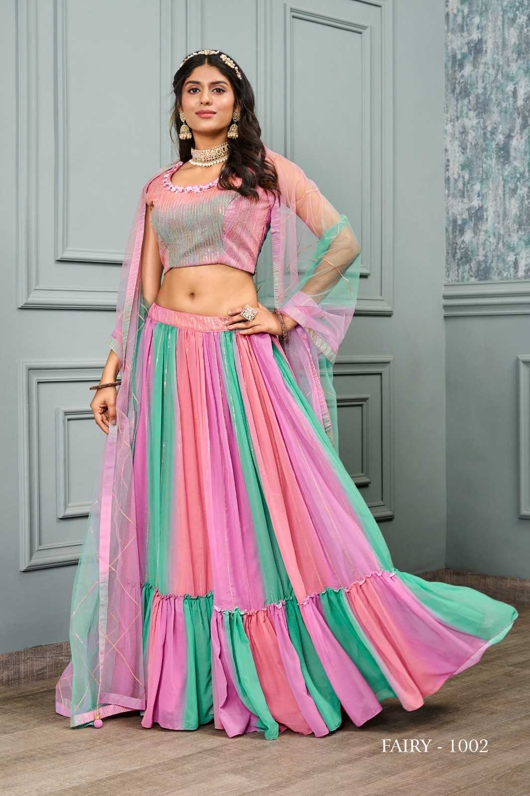 YNF Wholesale Georgette Fancy Lehenga  | Surat Manufacturer