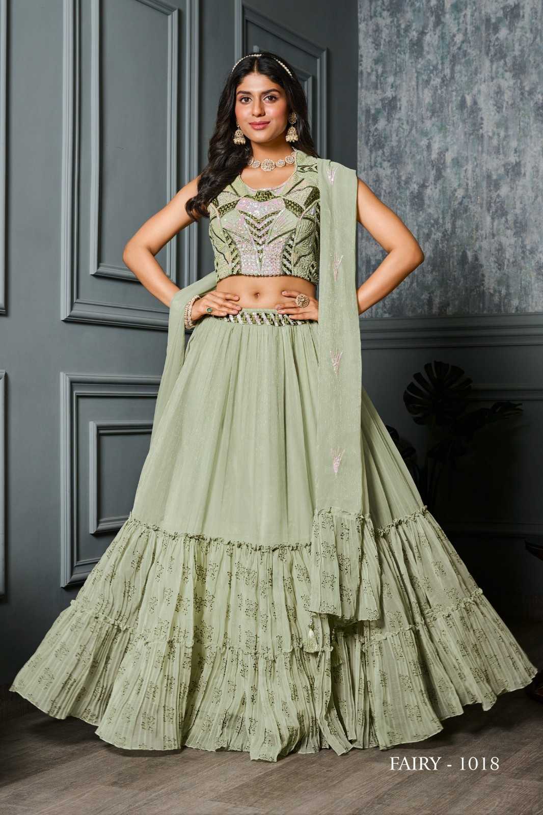 YNF Wholesale Georgette Fancy Lehenga  | Surat Manufacturer