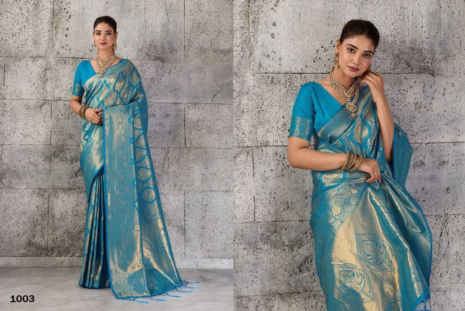 YNF Wholesale Kanjivaram Silk Kanjeevaram Sarees  | Surat Manufacturer
