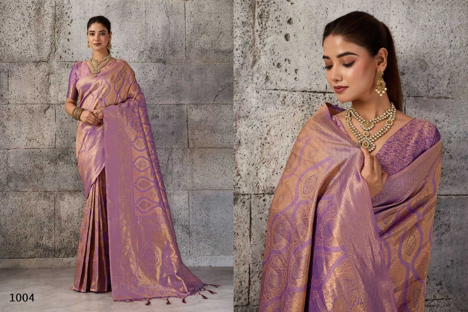 YNF Wholesale Kanjivaram Silk Kanjeevaram Sarees  | Surat Manufacturer