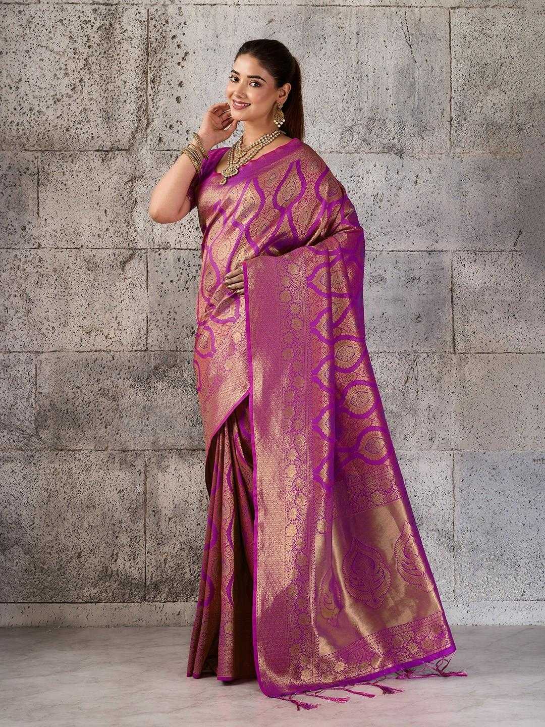 YNF Wholesale Kanjivaram Silk Kanjeevaram Sarees  | Surat Manufacturer