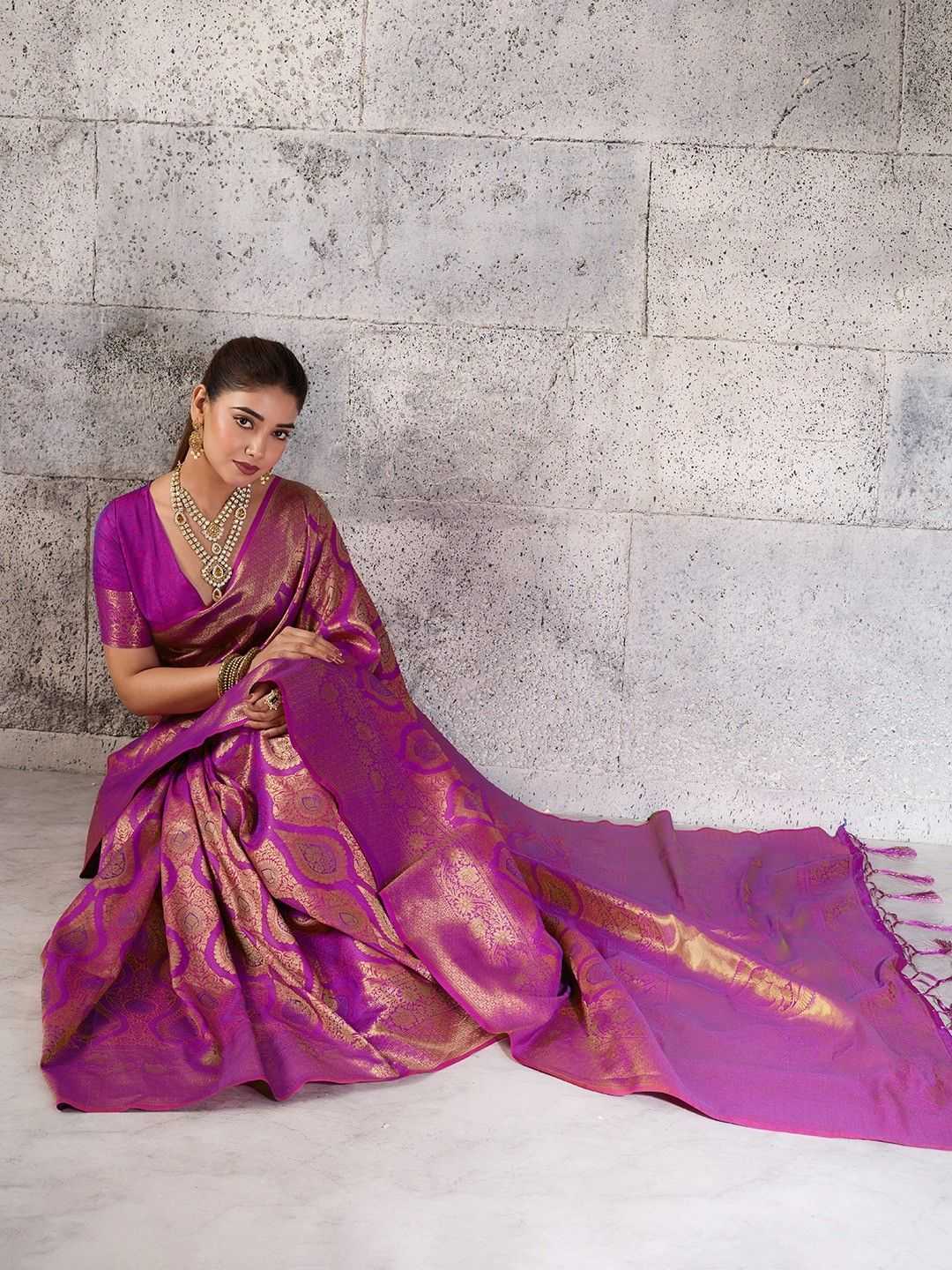 YNF Wholesale Kanjivaram Silk Kanjeevaram Sarees  | Surat Manufacturer
