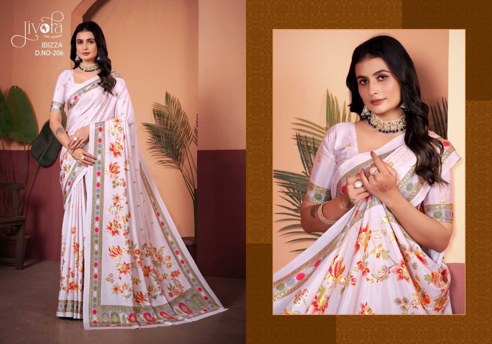 YNF Wholesale Crepe Silk Fancy Sarees  | Surat Manufacturer