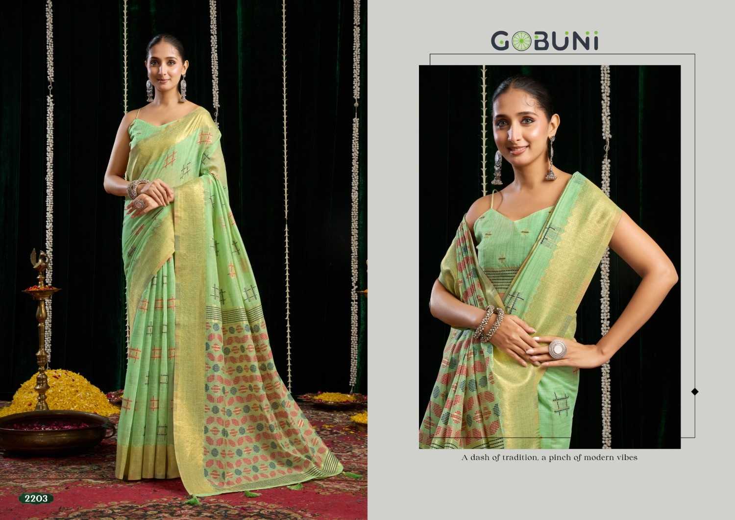 YNF Wholesale Soft Cotton Printed Sarees  | Surat Manufacturer