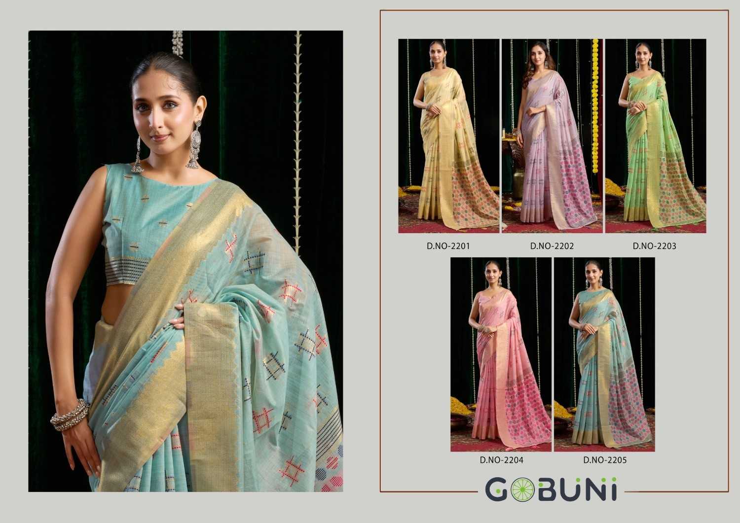 YNF Wholesale Soft Cotton Printed Sarees  | Surat Manufacturer