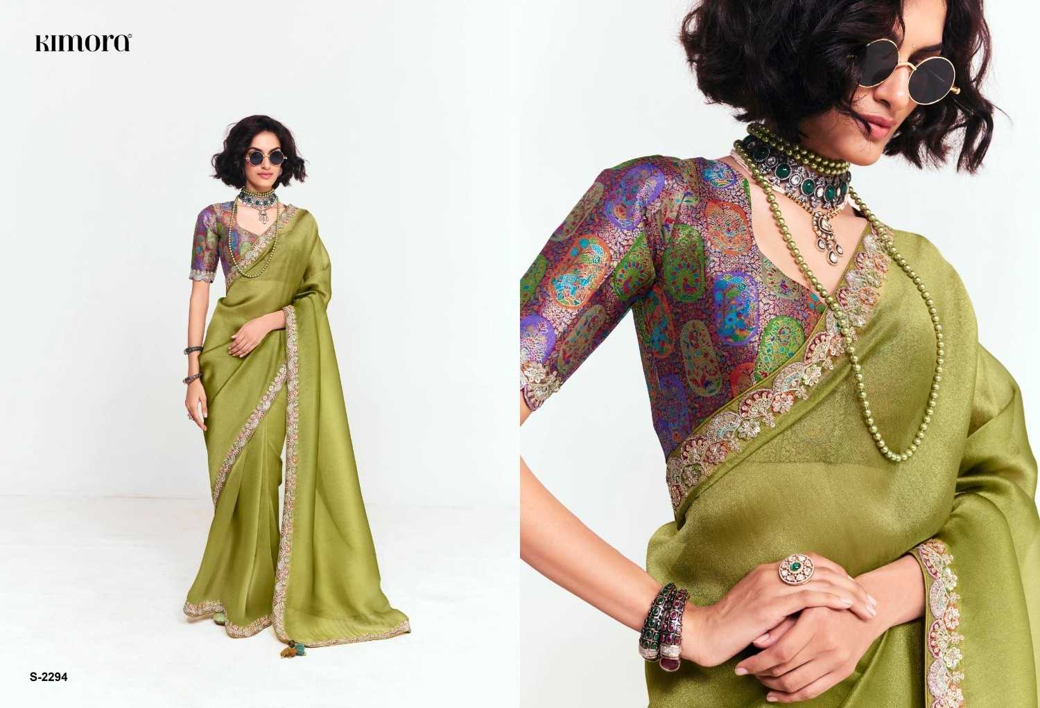 YNF Wholesale Fancy Fancy Sarees  | Surat Manufacturer