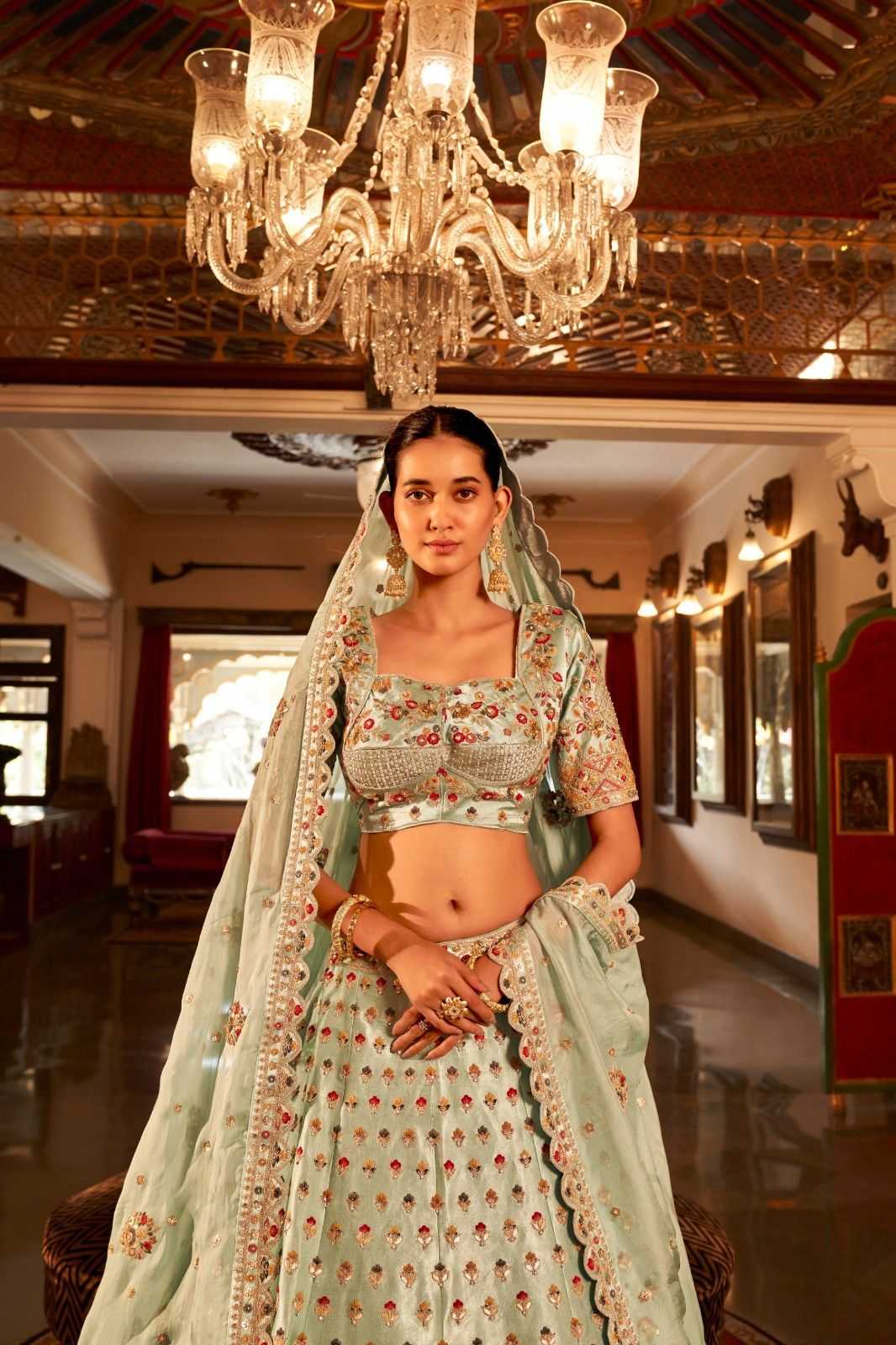 YNF Wholesale Satin Silk Fancy Lehenga  | Surat Manufacturer