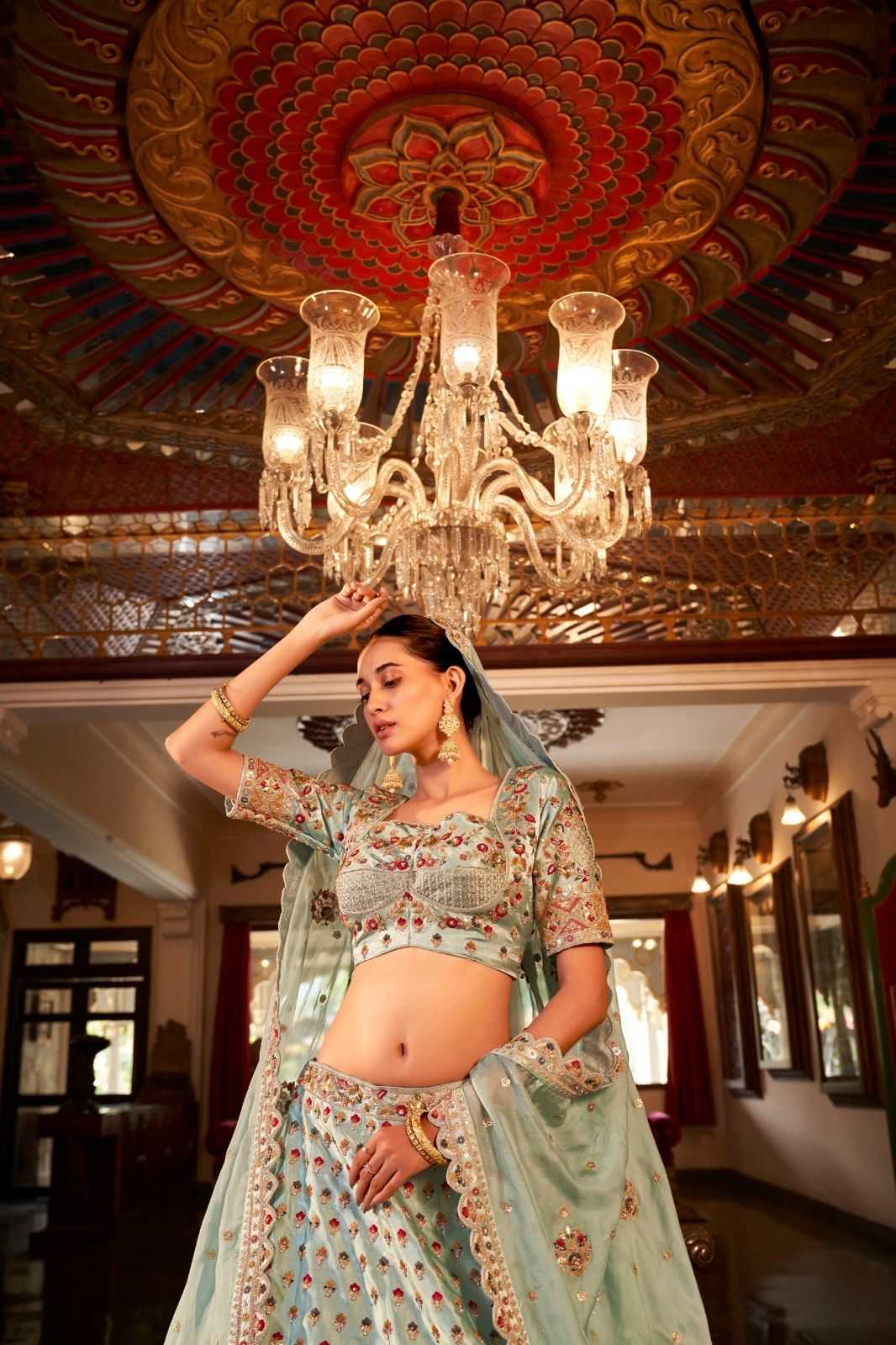 YNF Wholesale Satin Silk Fancy Lehenga  | Surat Manufacturer