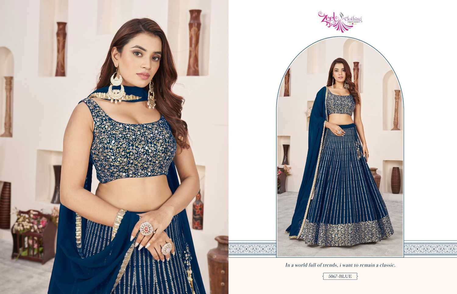YNF Wholesale Georgette Fancy Lehenga  | Surat Manufacturer