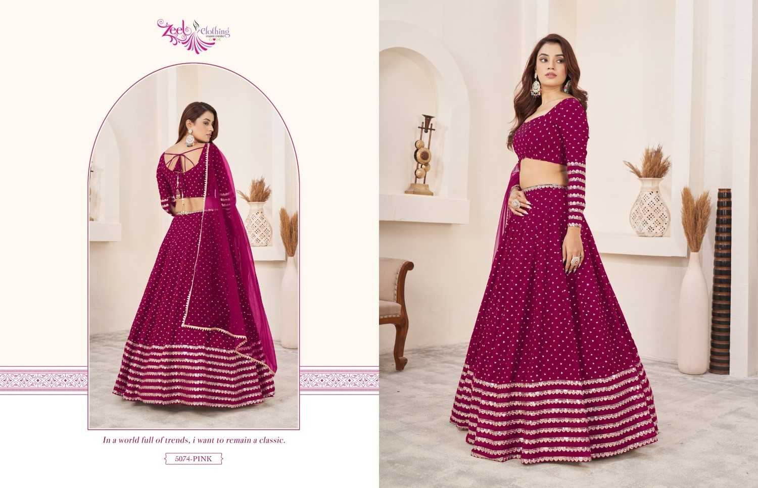 YNF Wholesale Georgette Fancy Lehenga  | Surat Manufacturer