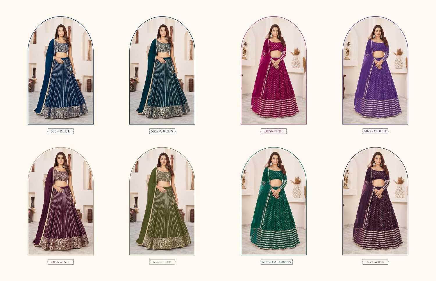 YNF Wholesale Georgette Fancy Lehenga  | Surat Manufacturer