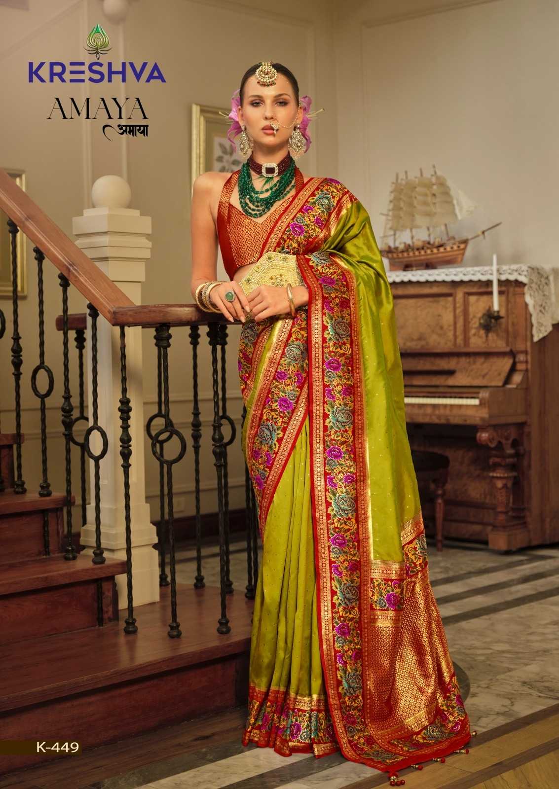 YNF Wholesale Viscose Banarasi Silk Sarees  | Surat Manufacturer