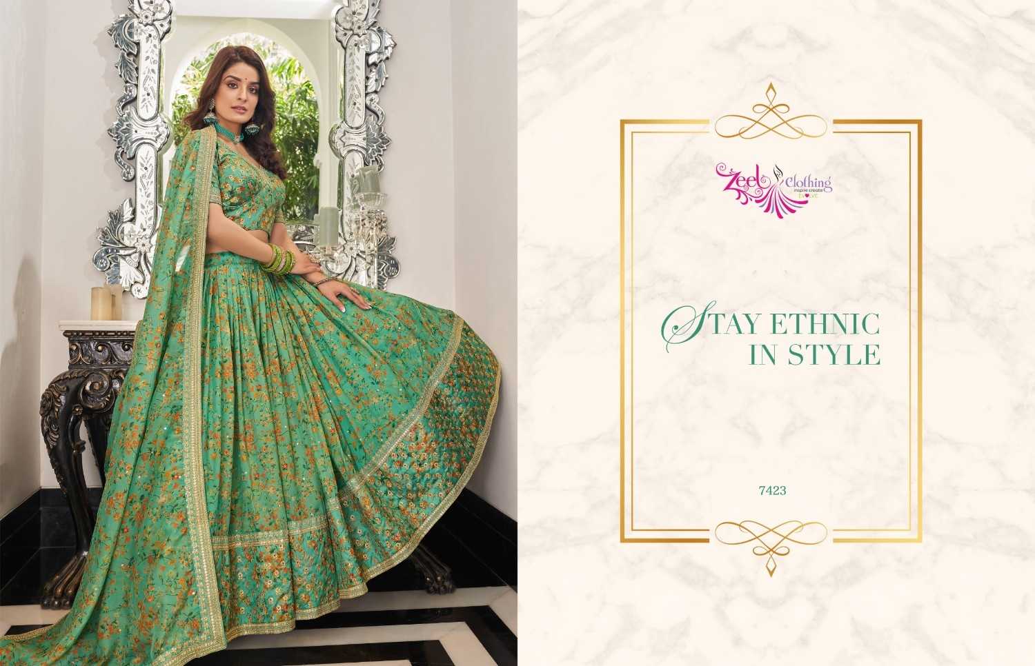 YNF Wholesale Georgette Fancy Lehenga  | Surat Manufacturer