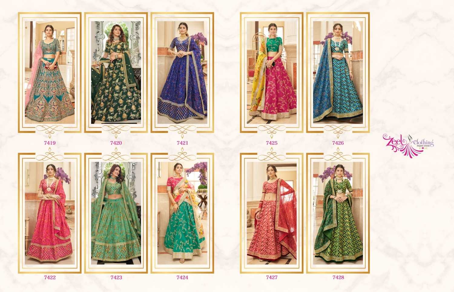 YNF Wholesale Georgette Fancy Lehenga  | Surat Manufacturer