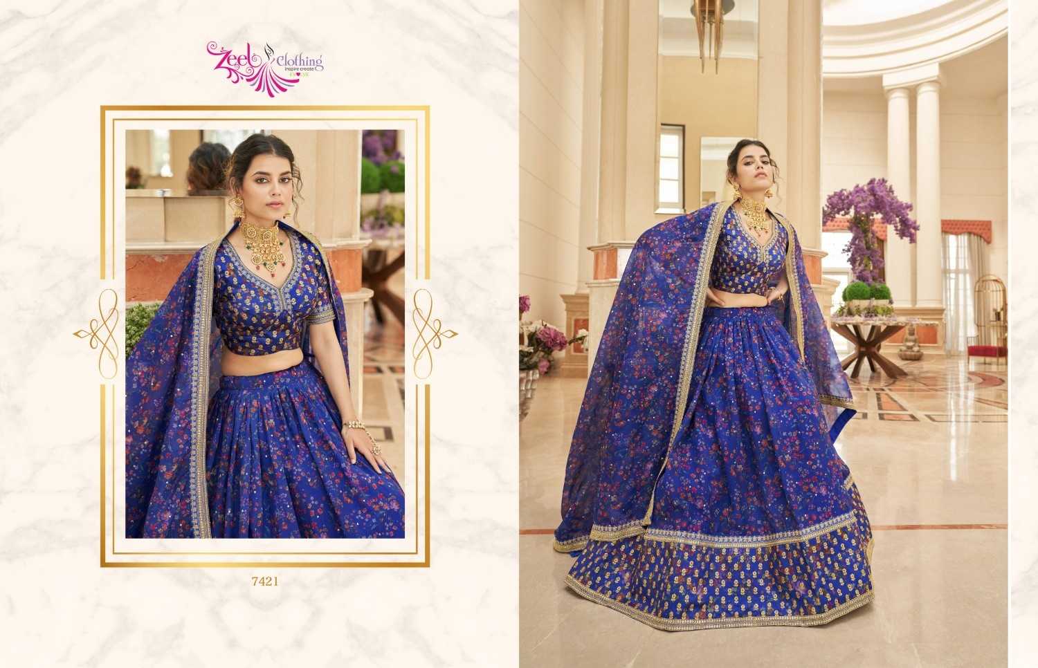 YNF Wholesale Georgette Fancy Lehenga  | Surat Manufacturer
