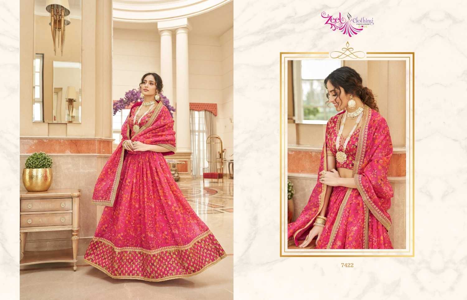 YNF Wholesale Georgette Fancy Lehenga  | Surat Manufacturer