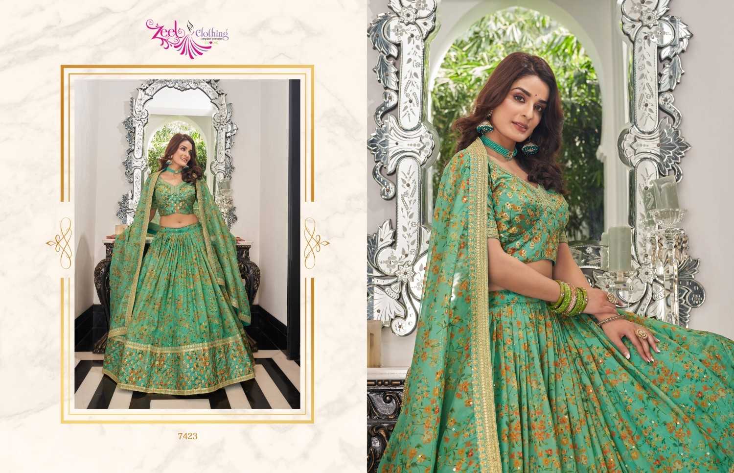 YNF Wholesale Georgette Fancy Lehenga  | Surat Manufacturer