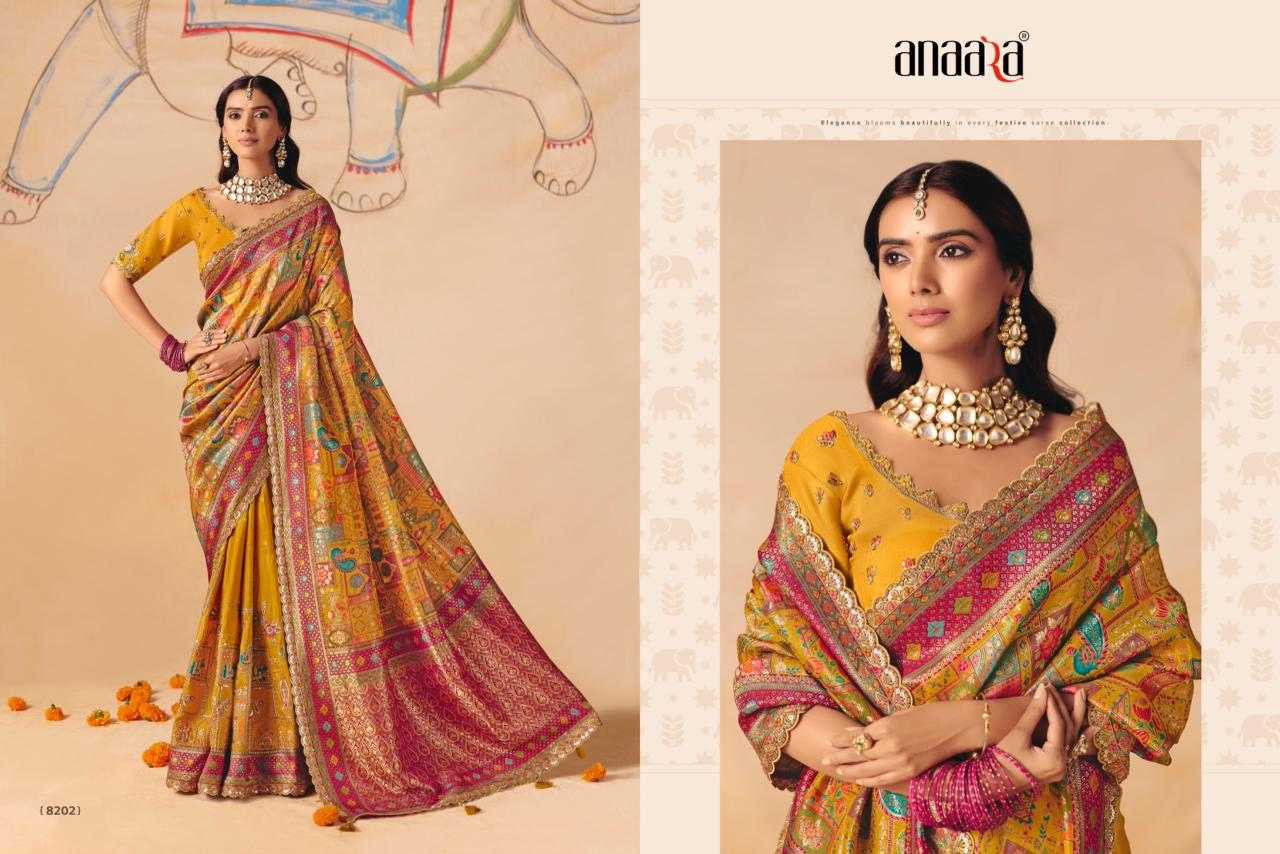 YNF Wholesale Dola Silk Handloom Sarees  | Surat Manufacturer