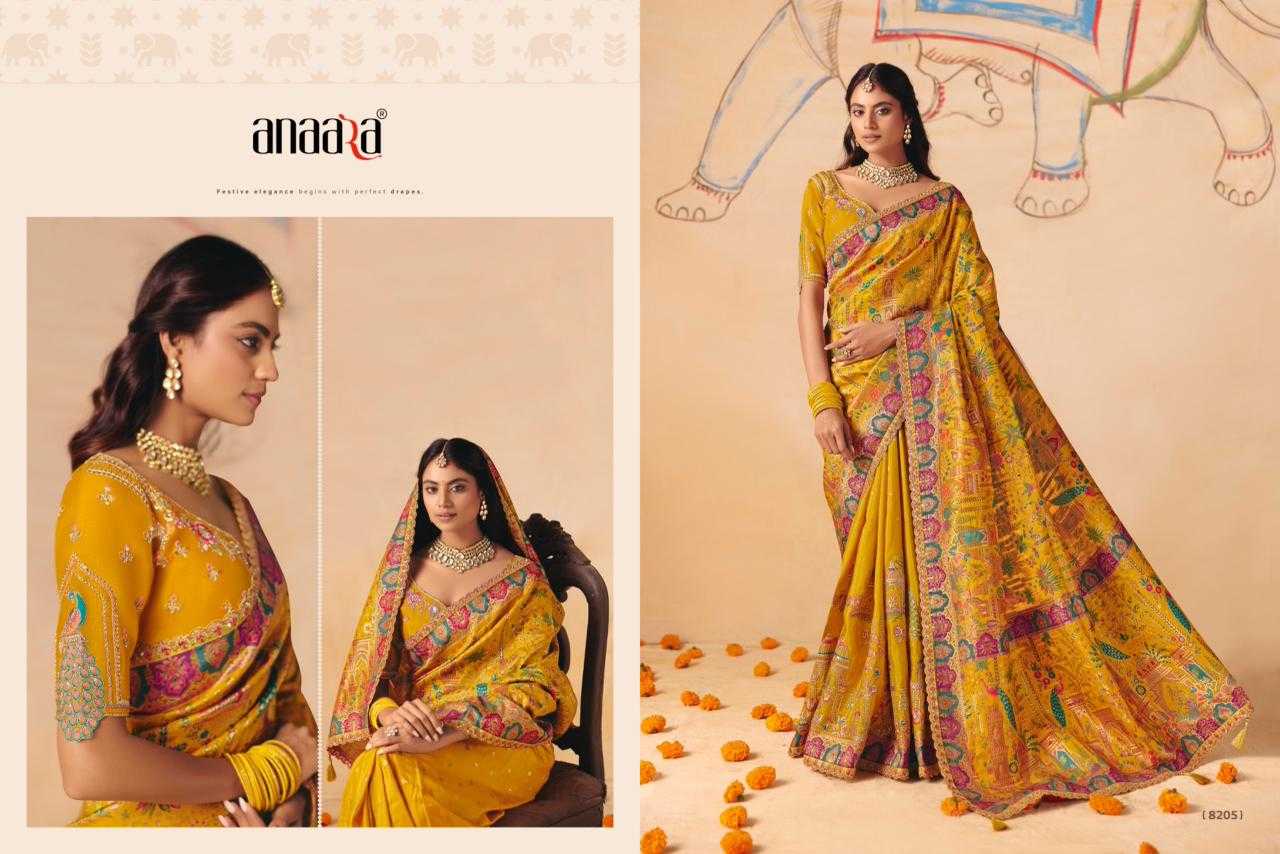 YNF Wholesale Dola Silk Handloom Sarees  | Surat Manufacturer