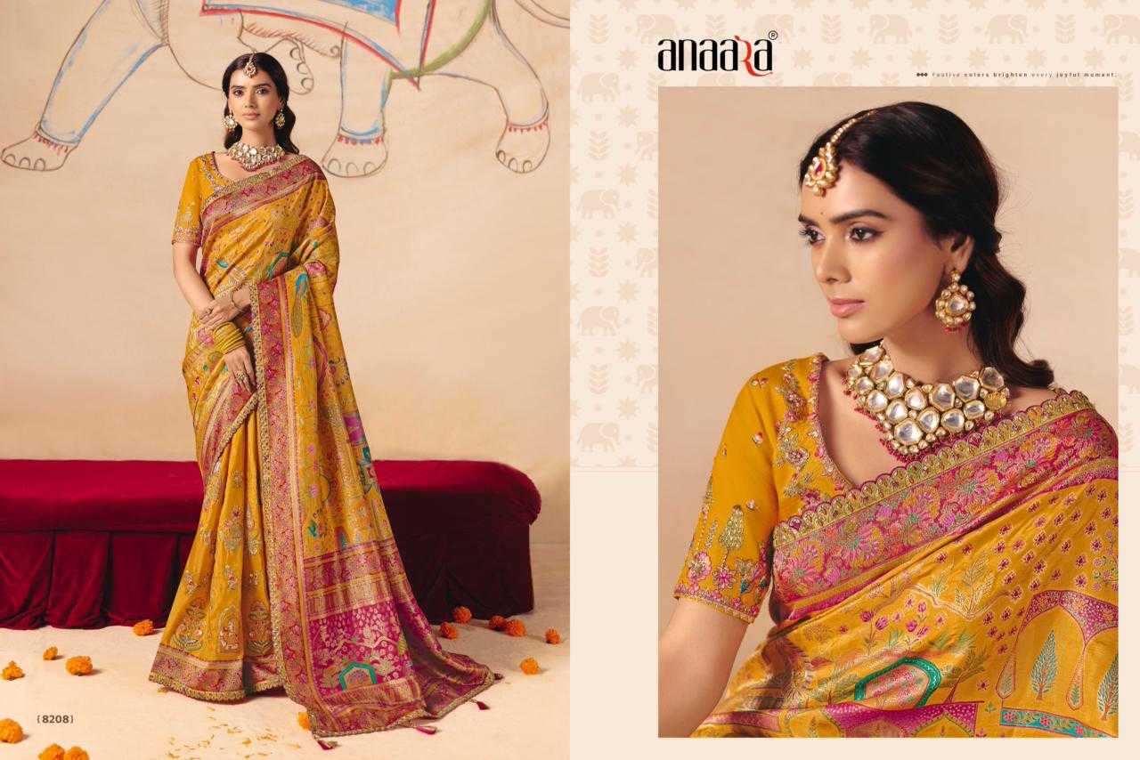 YNF Wholesale Dola Silk Handloom Sarees  | Surat Manufacturer