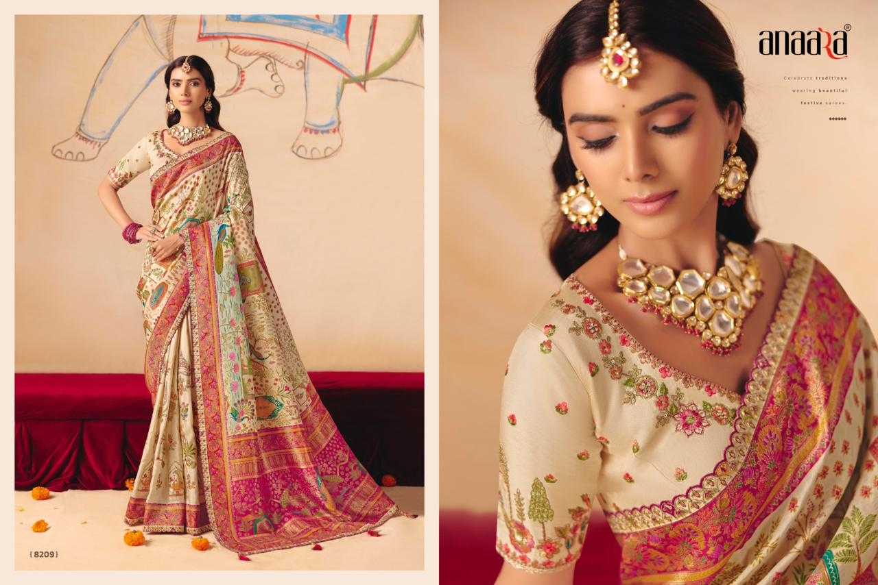 YNF Wholesale Dola Silk Handloom Sarees  | Surat Manufacturer