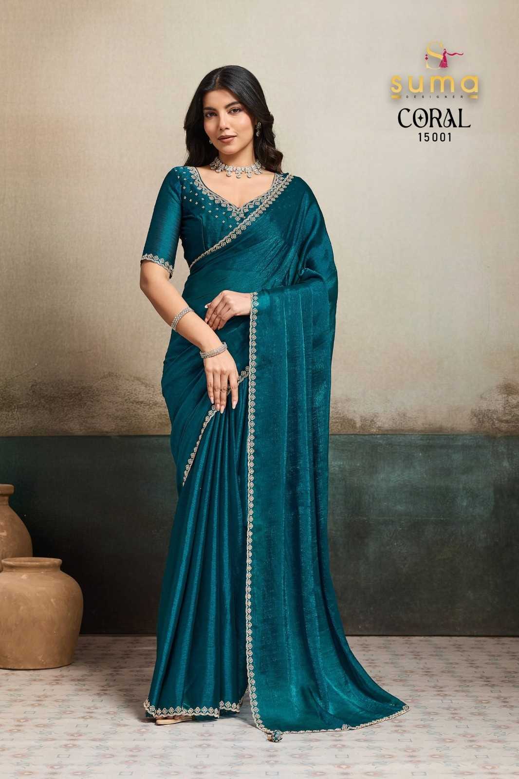 YNF Wholesale Viscose Fancy Sarees  | Surat Manufacturer