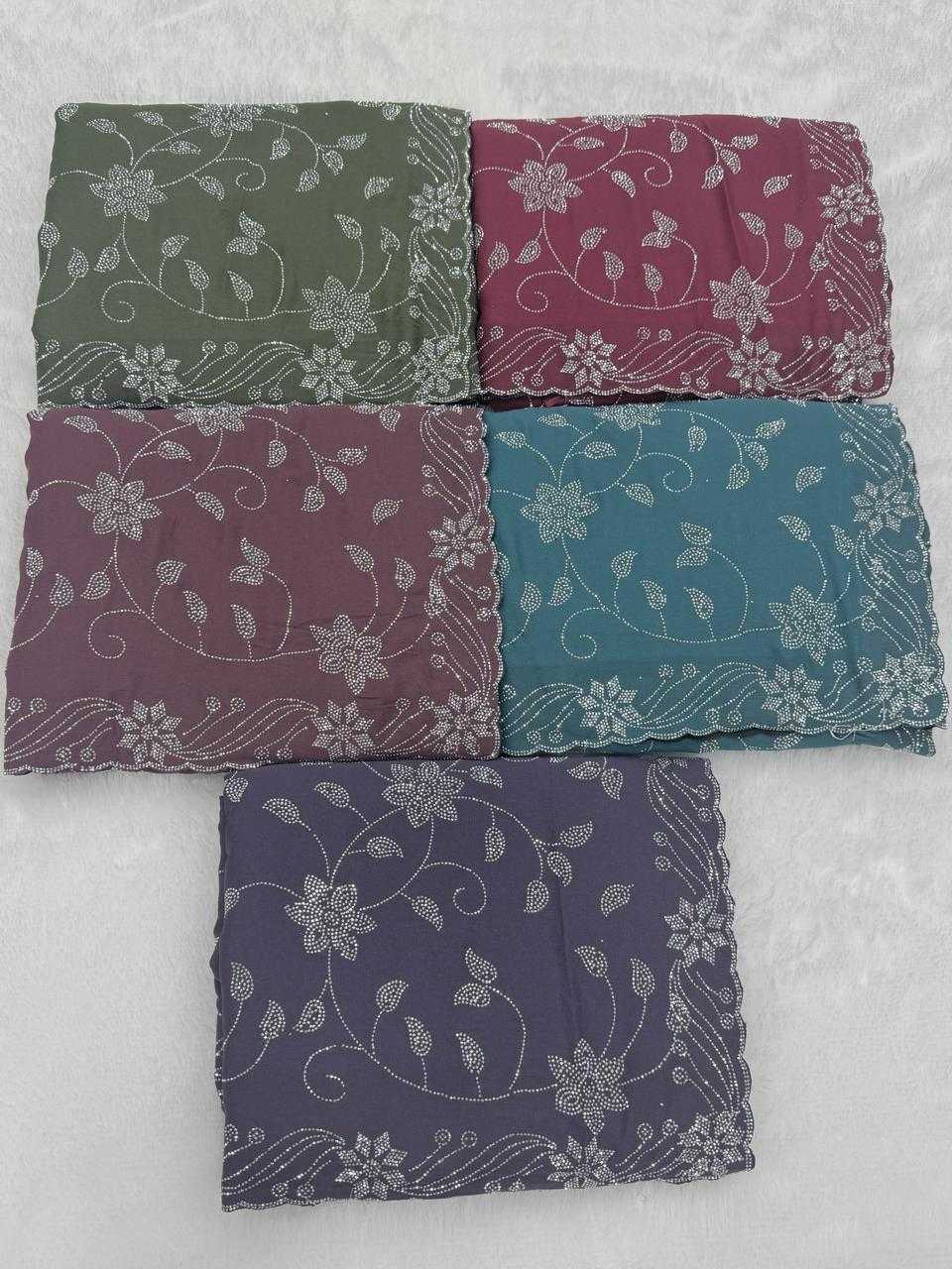 YNF Wholesale Georgette Georgette Sarees  | Surat Manufacturer