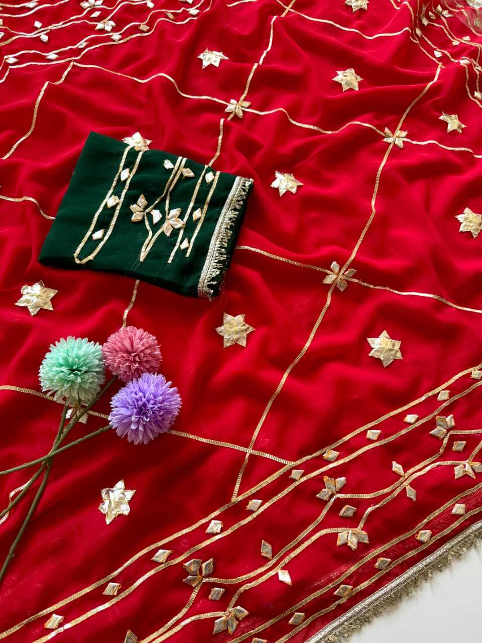 YNF Wholesale Georgette Fancy Sarees  | Surat Manufacturer