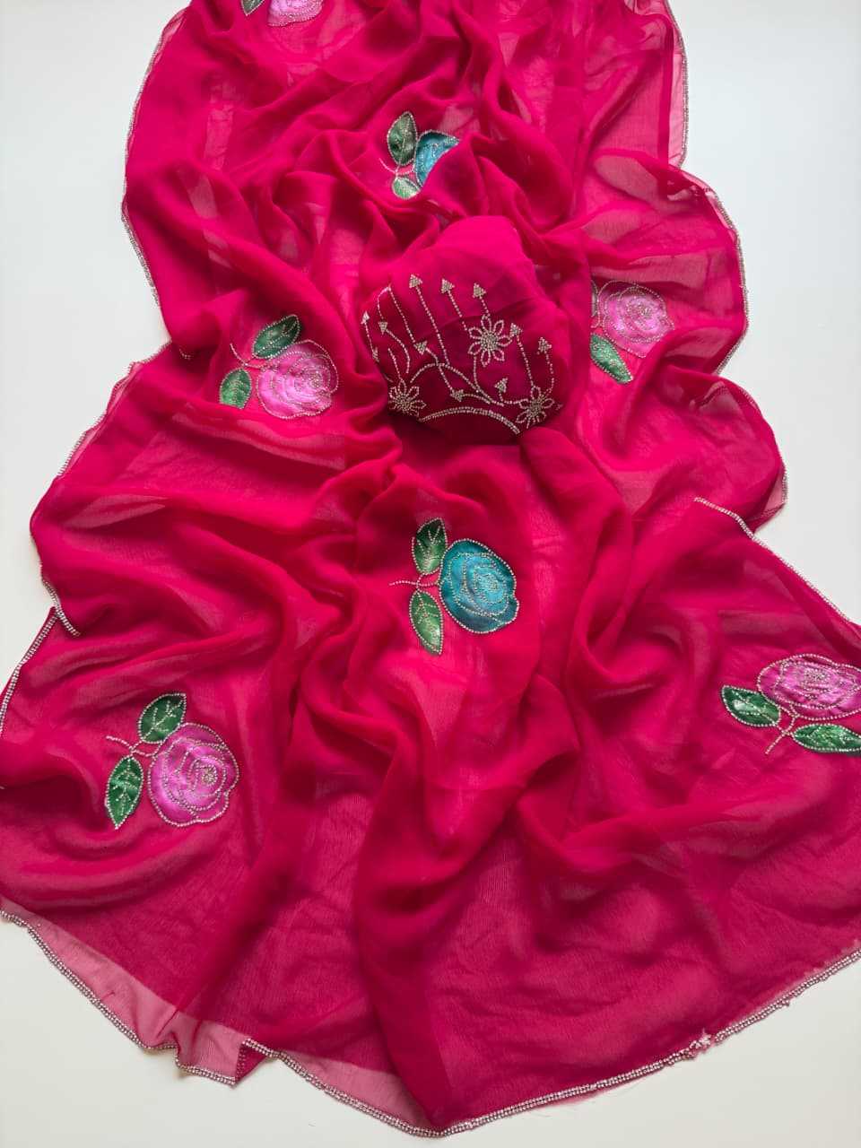 YNF Wholesale Pure Soft Shiffon Party Wear Sarees  | Surat Manufacturer