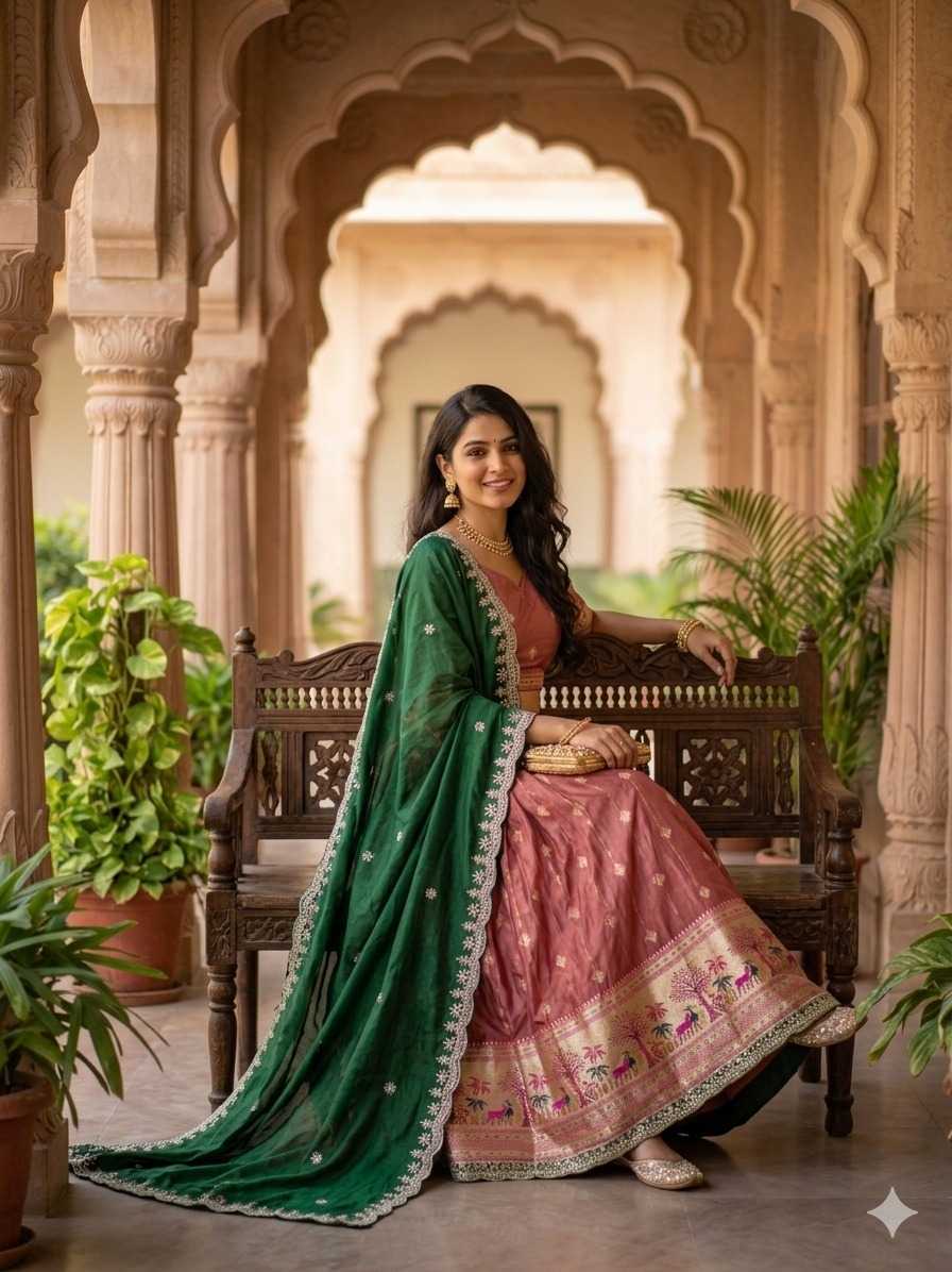 YNF Wholesale Shimmer Silk Designer Lehenga  | Surat Manufacturer