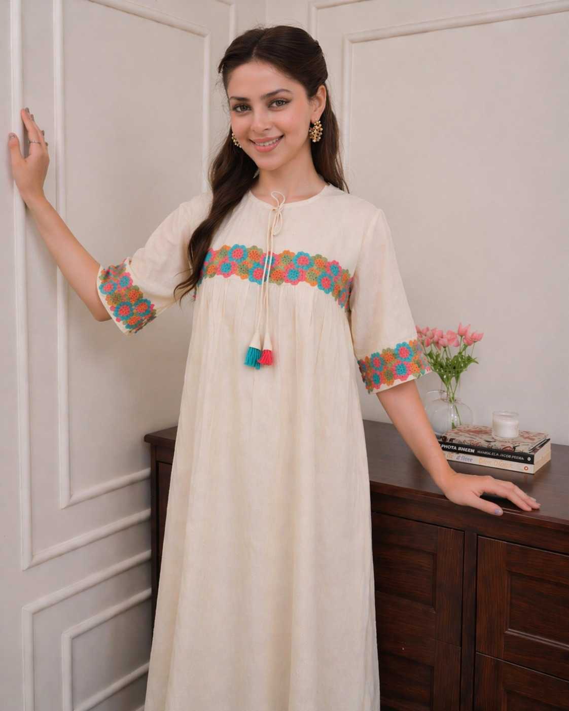YNF Wholesale Cotton Cotton Kurtis  | Surat Manufacturer