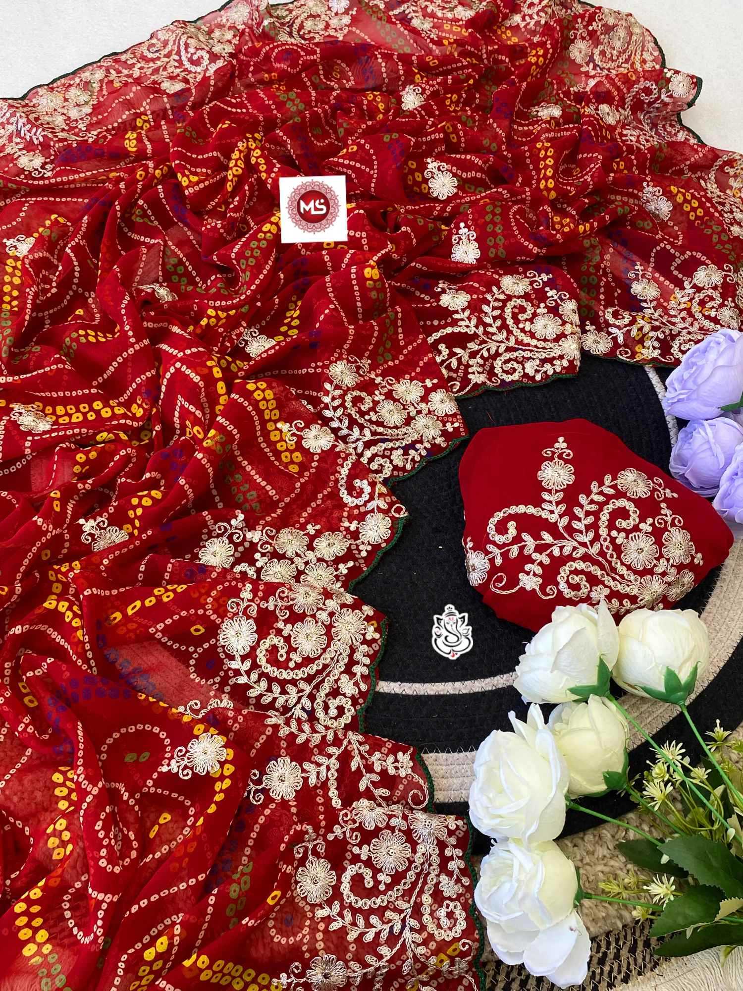 YNF Wholesale Georgette Georgette Sarees  | Surat Manufacturer