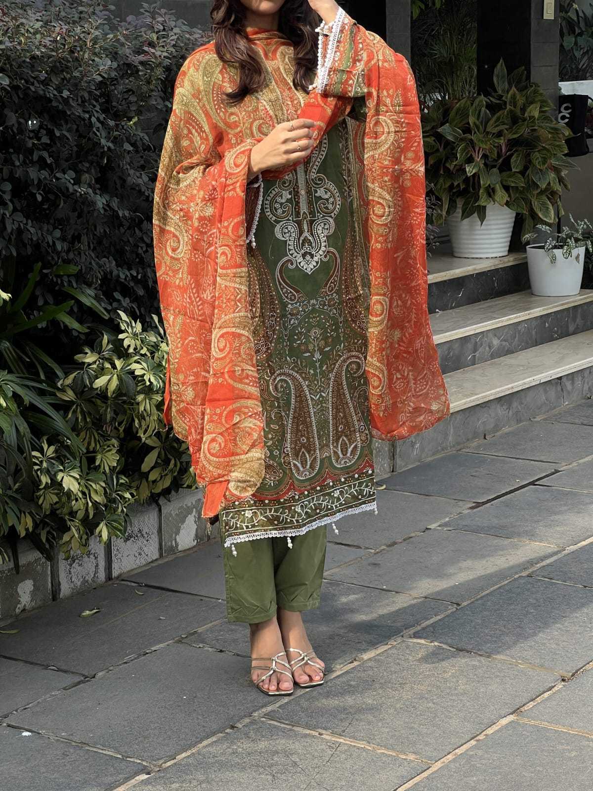 YNF Wholesale Cotton Printed Suits  | Surat Manufacturer
