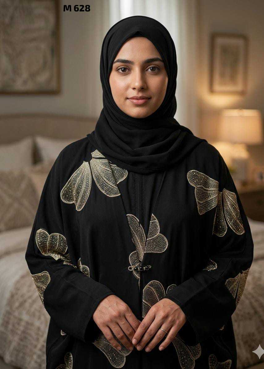 YNF Wholesale Premium Nida Abaya  | Surat Manufacturer