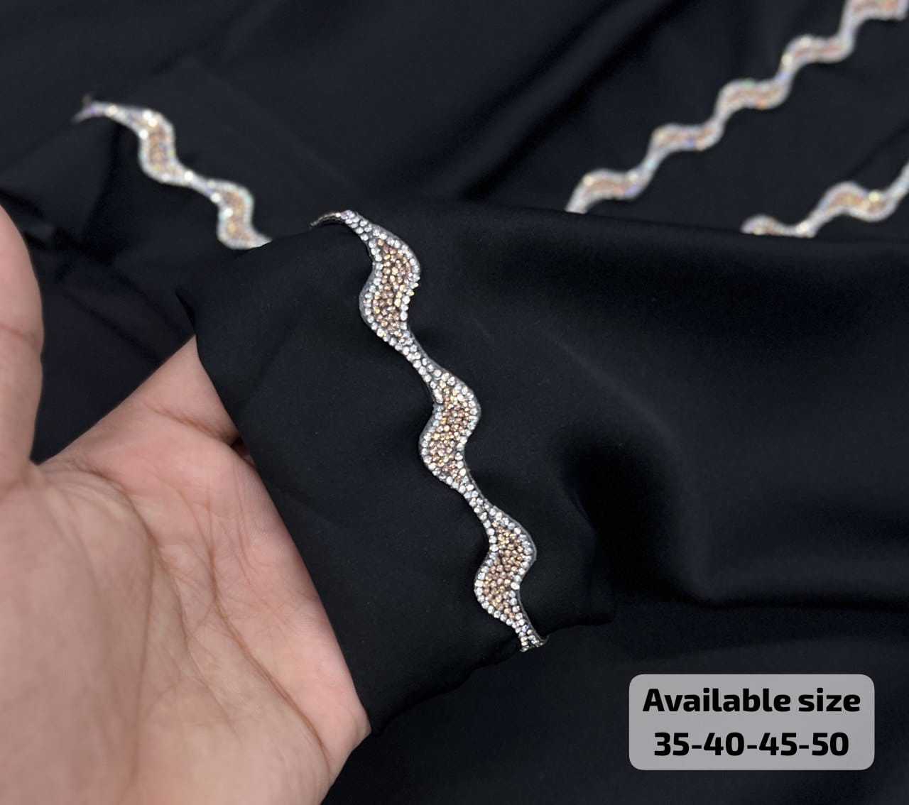 YNF Wholesale Premium Nida Abaya  | Surat Manufacturer