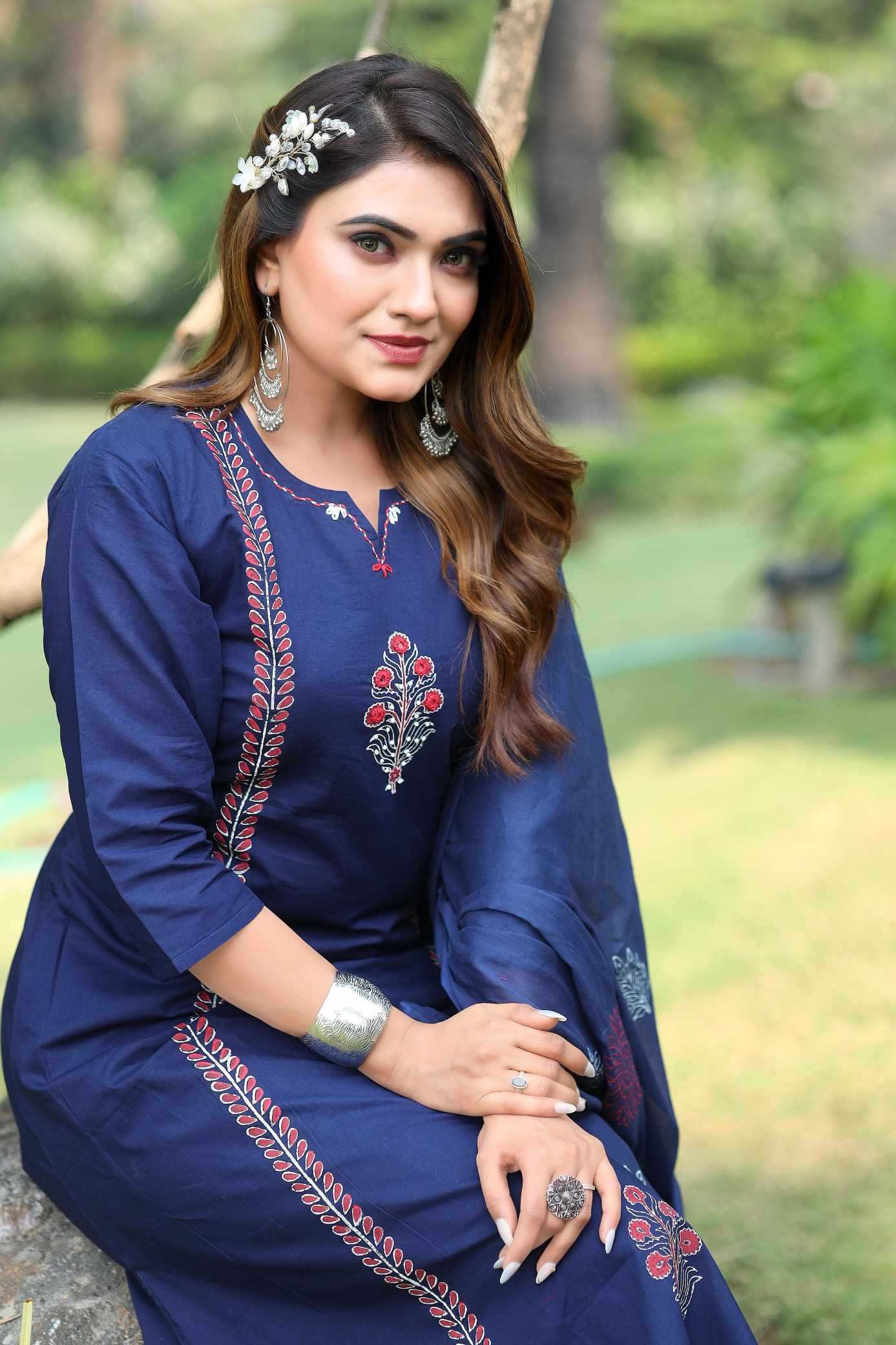 YNF Wholesale Cotton Designer Kurtis  | Surat Manufacturer