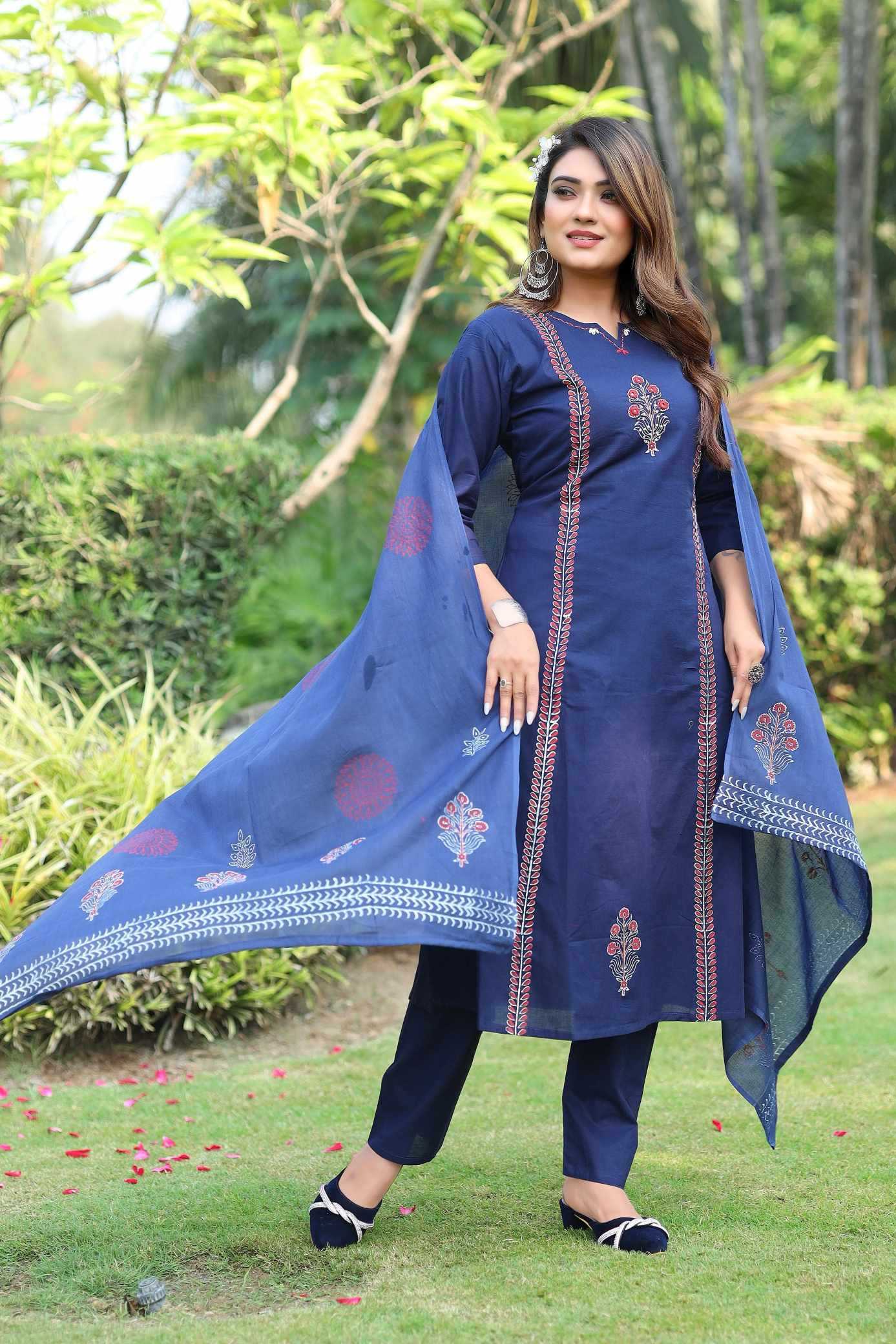 YNF Wholesale Cotton Designer Kurtis  | Surat Manufacturer