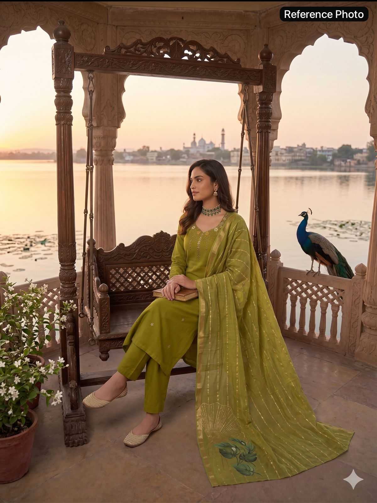 YNF Wholesale Chanderi Soft Designer Kurtis  | Surat Manufacturer