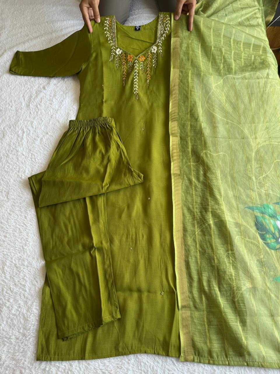 YNF Wholesale Chanderi Soft Designer Kurtis  | Surat Manufacturer