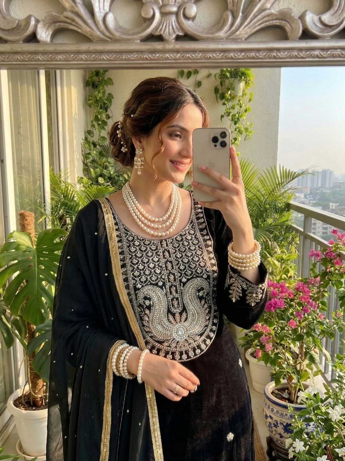 YNF Wholesale Velvet Velvet Suits  | Surat Manufacturer